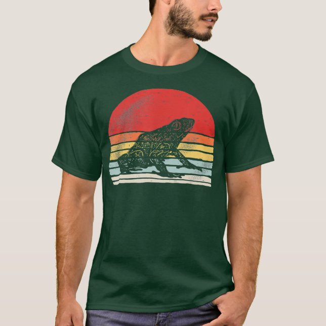 Camiseta Vintage Retro Poison Dart Frog (Anverso)