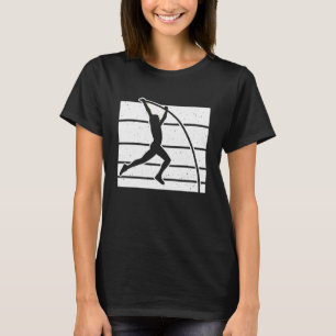 Camiseta Vintage Retro Pole Vault