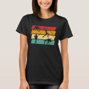 Camiseta Vintage Retro Pole Vault 2