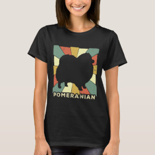 Camiseta Vintage retro Pomerania Dog Lover