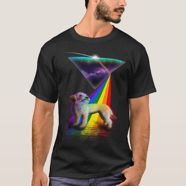 Camiseta Vintage Retro Prism Lagotto Romagnolo (Anverso)