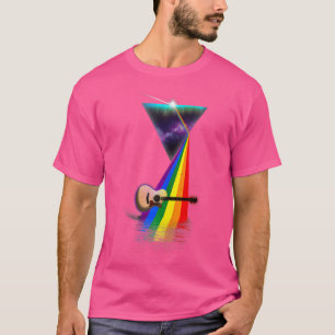Camiseta Vintage Retro Prisma Acústica Guitarra
