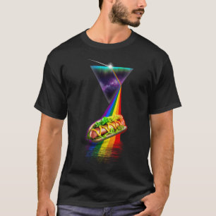 Camiseta Vintage Retro Prisma Hotdog