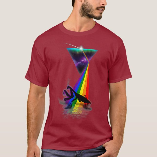 Camiseta Vintage Retro Prisma Mantis (Anverso)