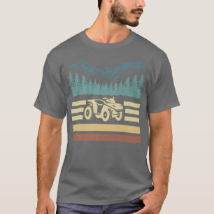 Camiseta Vintage Retro Quad Bike Rider 1035