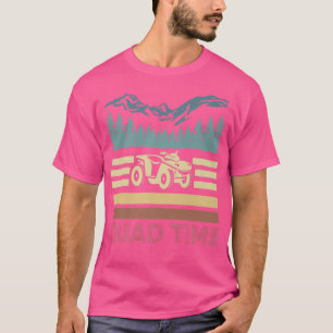 Camiseta Vintage Retro Quad Time