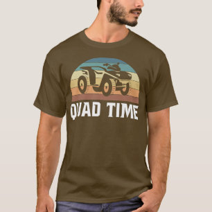 Camiseta Vintage Retro Quad Time