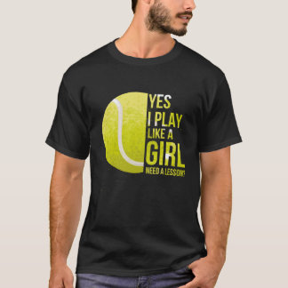 Camiseta Vintage Retro Saying Tennis