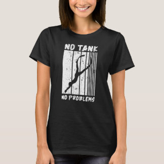Camiseta Vintage Retro Sin Tanque No Hay Problemas Para Lib