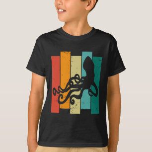 Camiseta Vintage Retro Squid