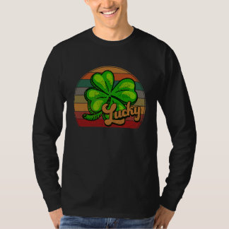 Camiseta Vintage Retro St Patrick's Day C Lucky