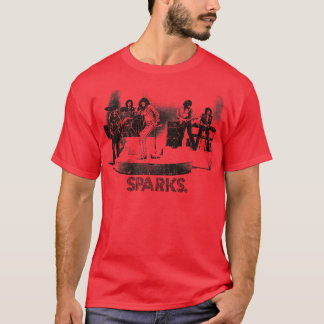 Camiseta VINTAGE RETRO STYLE Sparks R. R. 60