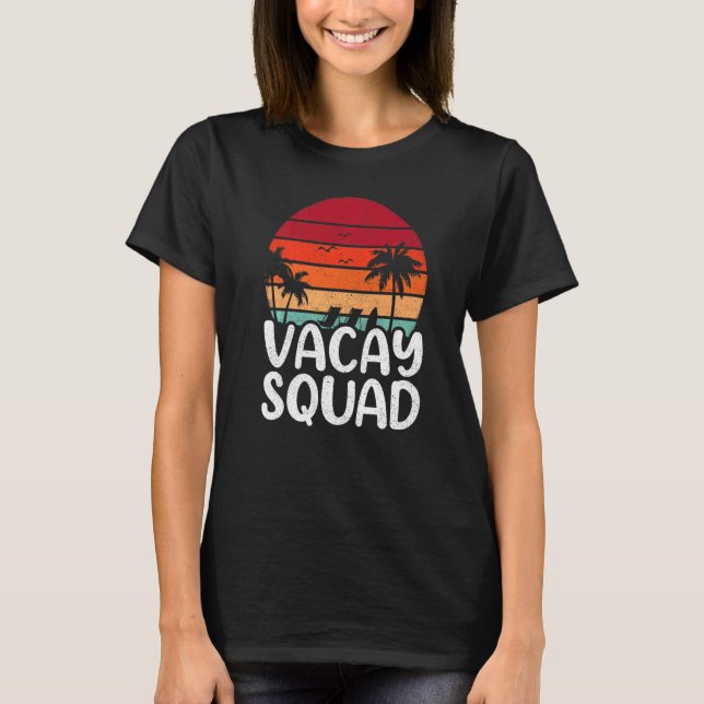 Camiseta Vintage Retro Summer Sunset Beach Vacay S (Anverso)