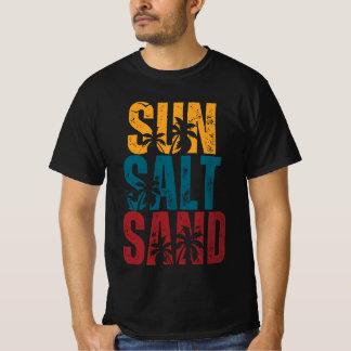 Camiseta vintage retro Sun Salt Aves de arena y palmeras ma