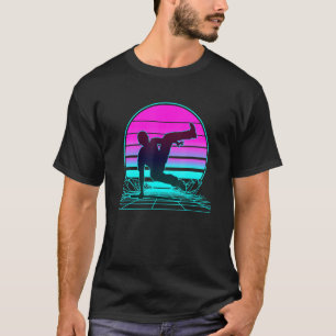 Camiseta Vintage Retro Sunset Parkour