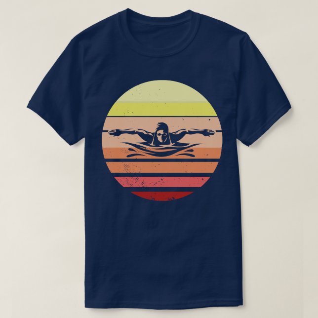 Camiseta Vintage Retro Swift Skyscape Swift (Diseño del anverso)