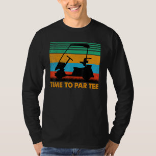 Camiseta Vintage Retro Time To Par Tee Gardening