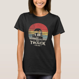 Camiseta Vintage Retro Train Locomotor Modelo Ferrocarril 1