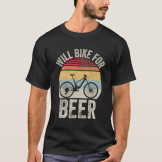 Camiseta Vintage Retro Va A Hacer Bicicleta Para El Ciclism
