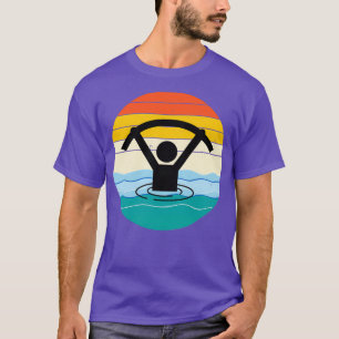Camiseta Vintage Retro Water Aerobic Aqua