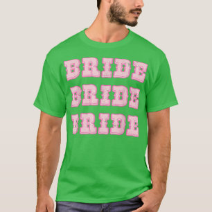 Camiseta Vintage retro Western Bride Rodeo Cowgirl Bacheler