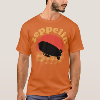 Camiseta Vintage Retro Zeppelin tee Dirigible Airship19