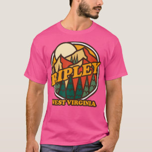 Camiseta Vintage Ripley West Virginia Mountain Senking Souk