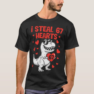 Camiseta Vintage Roba 67 Corazones Divertido Seis Siete Val