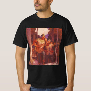 Camiseta Vintage Robin Hood y sus hombres alegres por NC Wy