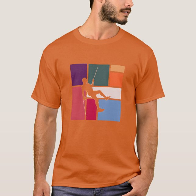 Camiseta Vintage Rock Climbing Adventure family (Anverso)