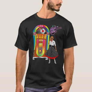 Camiseta Vintage Rockabilly Jukebox 1