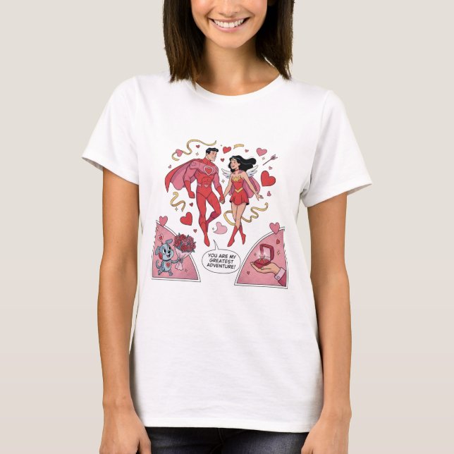 Camiseta Vintage Romance Art T-Shirt (Anverso)