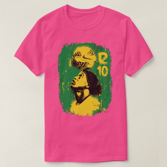 Camiseta Vintage Ronaldinho (Diseño del anverso)