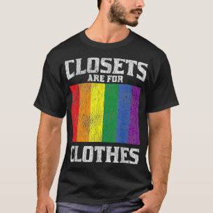 Camiseta Vintage Ropa De Bandera Arcoiris Para Ropa Orgullo