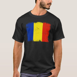 Camiseta Vintage Rumania Bandera Día de la Independencia de