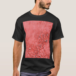 Camiseta Vintage Rusty Iron Wall Textura