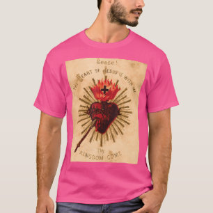 Camiseta Vintage Sagrado Corazón De Jesús Tradiciones De Ar