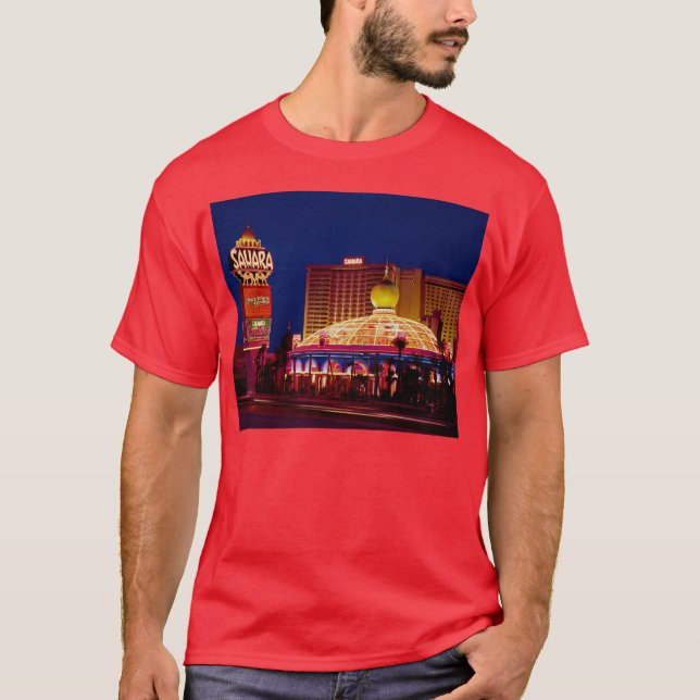 Camiseta Vintage Sahara Hotel Las Vegas (Anverso)