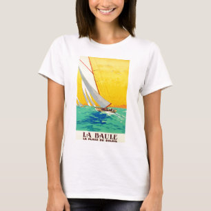 Camiseta Vintage Sail Bots French Travel