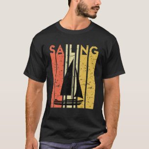 Camiseta Vintage Sailboat Anchor Regatta