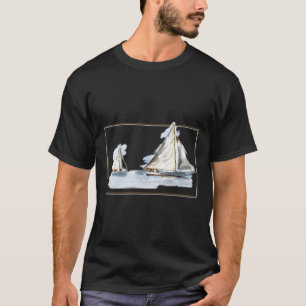 Camiseta Vintage Sailing Chesapeake Bay Maryland Skipjack S