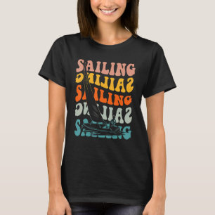 Camiseta Vintage Sailing Sailer Mens Niños
