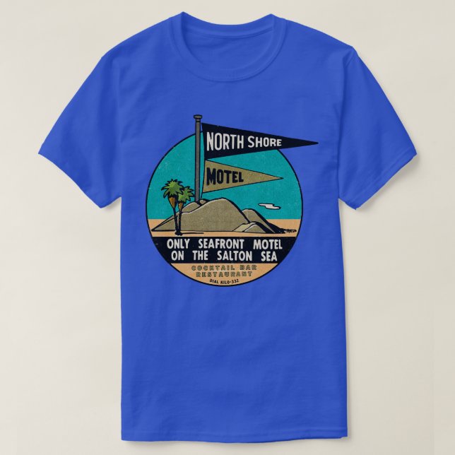 Camiseta Vintage Salton Sea Motel (Diseño del anverso)
