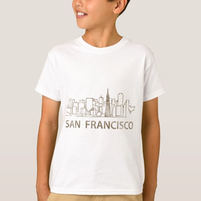 Camiseta Vintage San Francisco (Anverso)