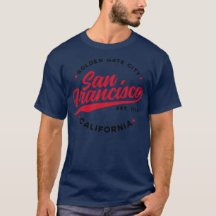 Camiseta Vintage San Francisco California Golden Gate City