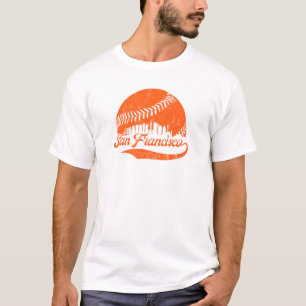 Camiseta Vintage San Francisco Sf Baseballafresres Throwb