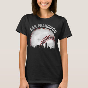 Camiseta Vintage San Francisco Skyline City