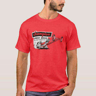 Camiseta Vintage San Francisco Speed Shop quemado con distr