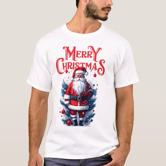 Camiseta Vintage Santa Claus (Anverso)