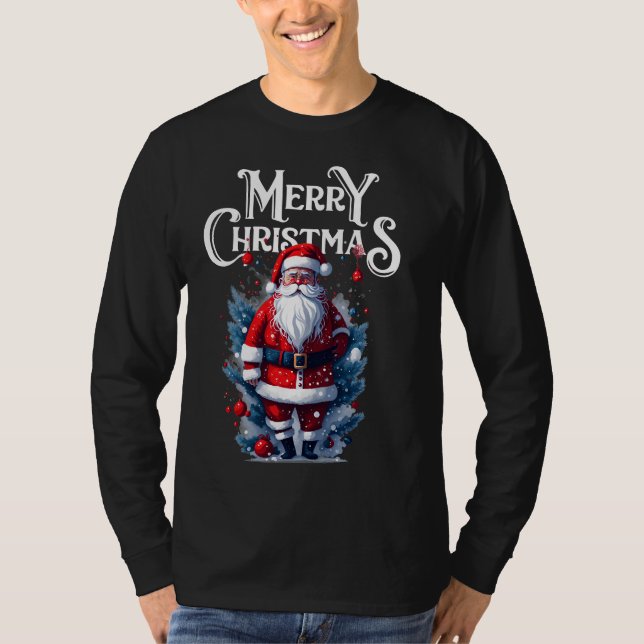 Camiseta Vintage Santa Claus (Anverso)